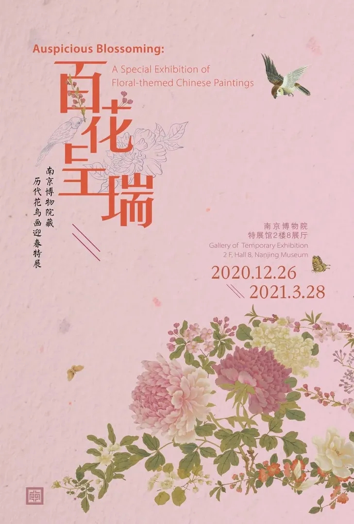 “百花呈瑞”南京博物院藏历代花鸟画迎春特展